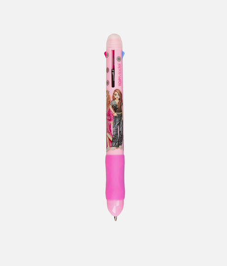 TOPModel Erasable Gel Pen, 4-in-1 Colour Ink Pen with Fashion Designs - 0013178