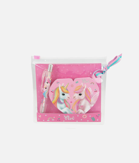 Ylvi Stationery Set, Unicorn Notepad & Pen Gift Set - 0013378
