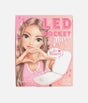 TOPModel Foldable Pocket Mirror with LED Light & Touch Control - 0013502