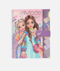 TOPModel Design Book, Fashion Sketchbook with Stickers, Stencils & Design Paper - 0013584