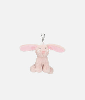 Princess Mimi Plush Bunny Pendant, Cute Pastel Bag Charm - 0013635