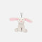 Princess Mimi Plush Bunny Pendant, Cute Pastel Bag Charm - 0013635