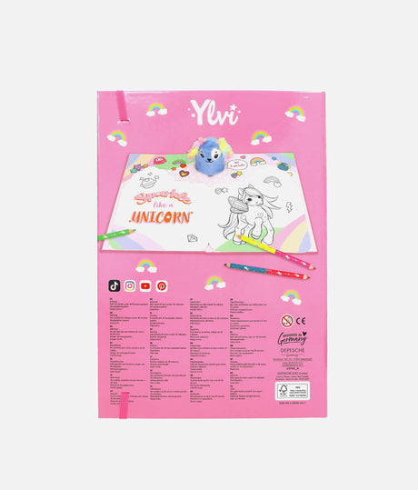 Ylvi Unicorn Activity Book with Colouring, Puzzles & Games - 0013741