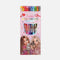 TOPModel Colouring Pencil Set, 10 Colours with Erasers - 0013796