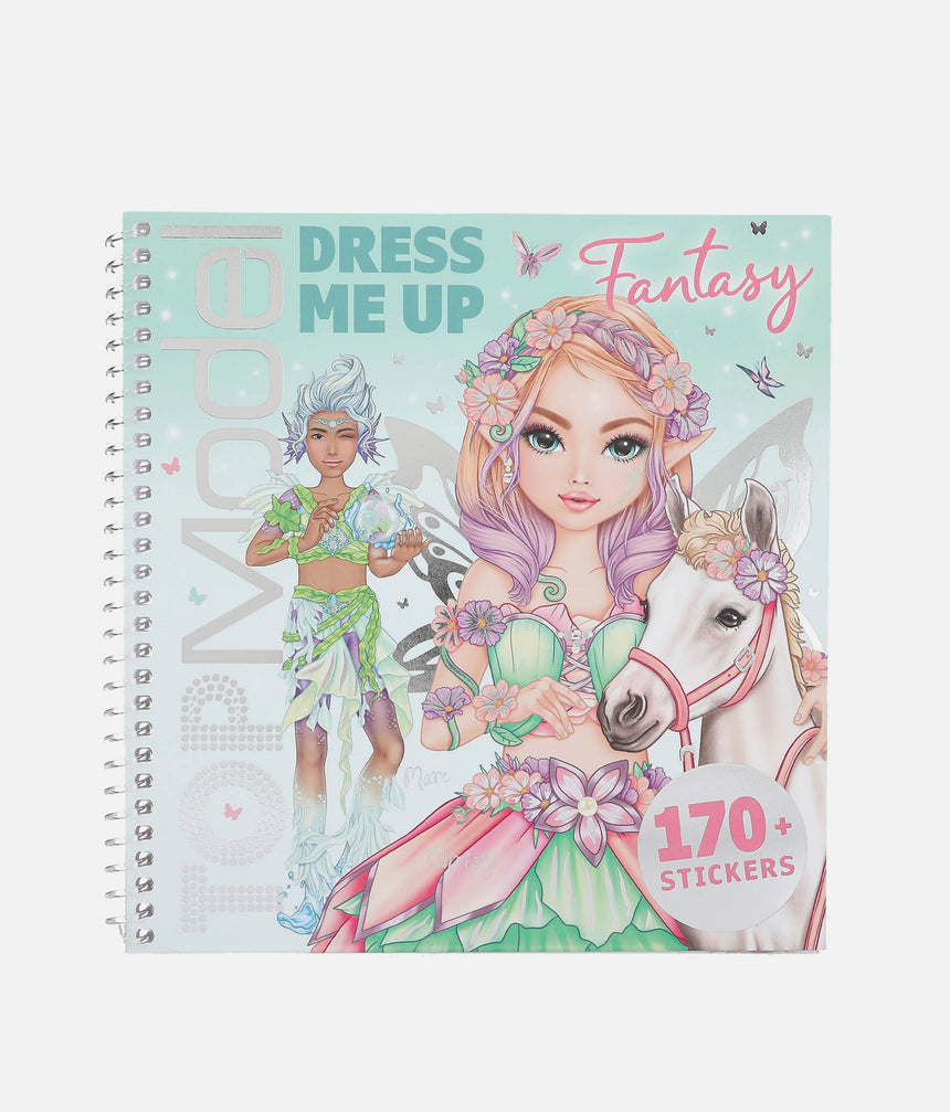 TOPModel Dress Me Up Fantasy Sticker Book - 0013805