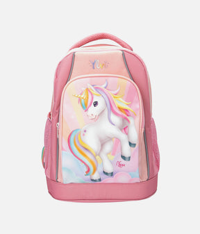 Ylvi School Backpack SUGAR POP, Rainbow Shimmer Design - 0014038