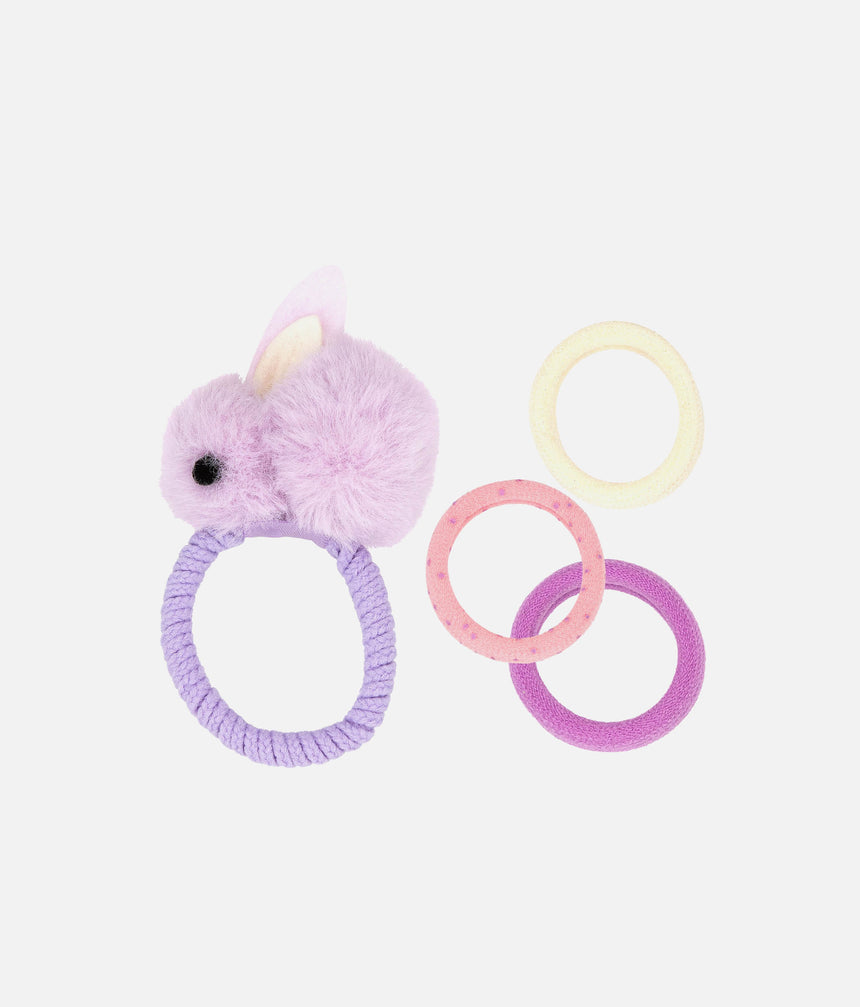 Princess Mimi Bunny Hair Band Set, Perfect for Ponytails - 0014068