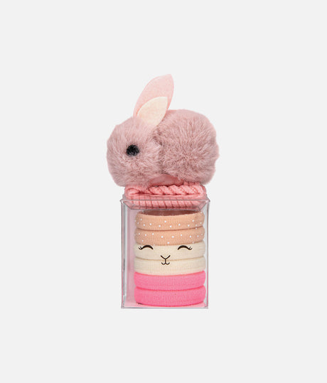 Princess Mimi Bunny Hair Band Set, Perfect for Ponytails - 0014068