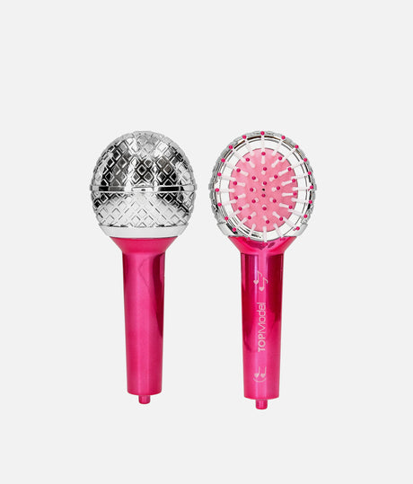 TOPModel Hairbrush Microphone MUSIC with Metallic Finish - 0014191