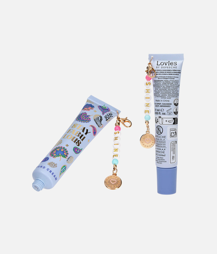 LOVIES Sweet Scented Hand Cream with Charm Pendant Gift for Teens - 0014134