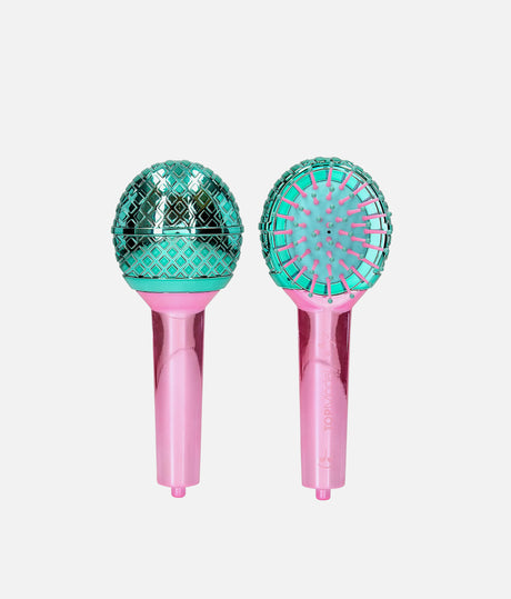 TOPModel Hairbrush Microphone MUSIC with Metallic Finish - 0014191