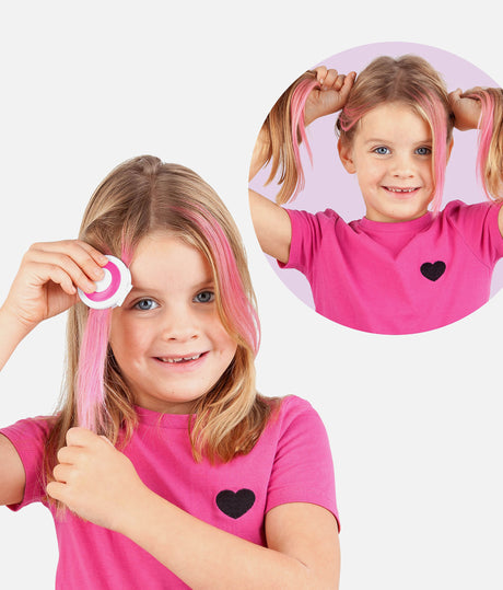 Ylvi Washable Hair Chalk for Kids, Temporary Hair Colour - 0014202