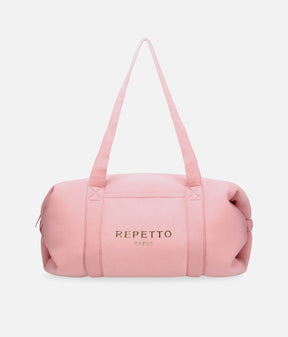 Large Dance Duffel, Elegant Pink Dance Bag with Zip Closure - B0233