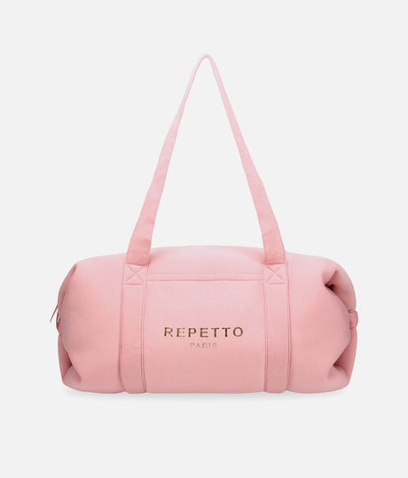 Large Dance Duffel, Elegant Pink Dance Bag with Zip Closure - B0233