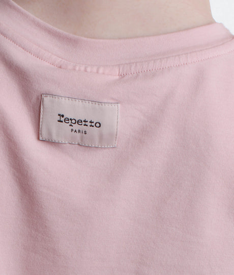 Crop Top, Satin Ribbon Adjustable Waist T-Shirt - REP S0704