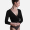Wrap-Over Ballet Cardigan,  Elegant V-Neck & Tie Waist - S0555