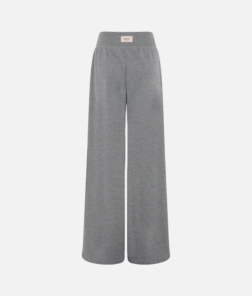 High-Waisted Wide-Leg Jogging Pants, Perfect for Warm-Ups - S0572