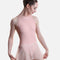 Short Pull-On Ballet Skirt, Lace - D082D