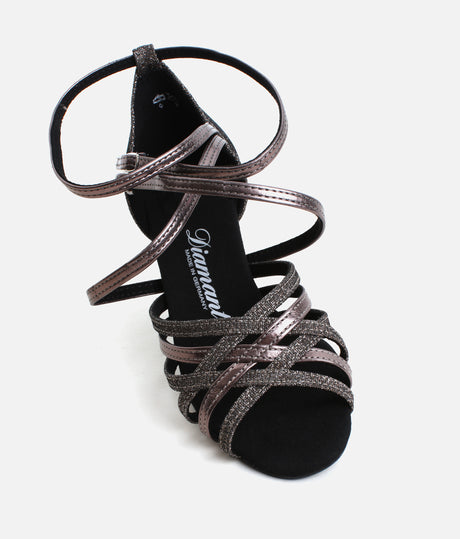 Elegant Latin Dance Shoes, Flare Heel, VarioSpin - 108