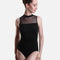 High Neck Dance Leotard, Wildflower Hyacinth - 12087W