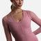Wildflower Meadow Mesh Top - Long Sleeve Crop Top 12094W