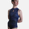 Sequoia High Neck Leotard with Keyhole Front & Unique Pattern - 12412W