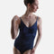 Carrara Cami Leotard with Adjustable Straps, Twisted Front & Back - 12410W