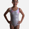 Girls Sunset Gymnastics Leotard, Pastel Wave Print & Shimmer - 12440C