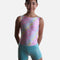 Girls SWELL Gymnastics Shorts, Ocean & Orchid Sparkle Practice Wear - 12445C