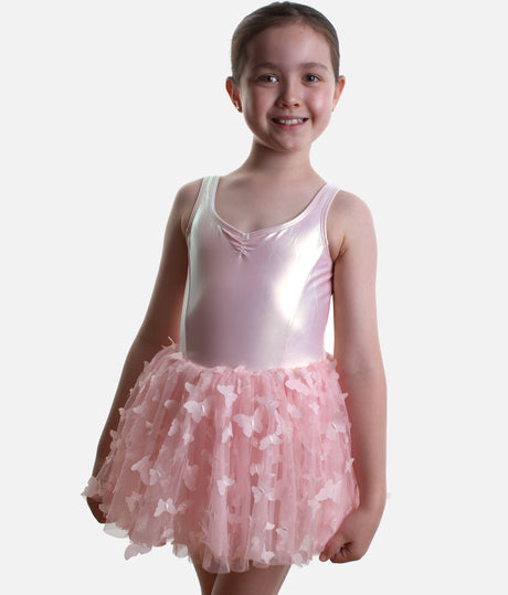 Flutter MONARCH Tutu Dress with 3D Butterfly Detailing - 12574C