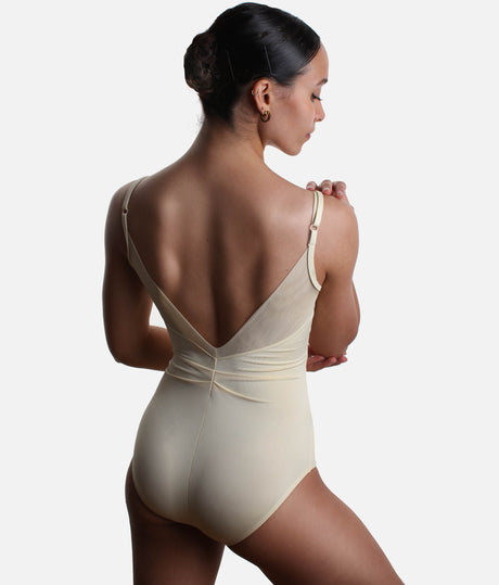 Anemoia Camisole Leotard, Flattering V-Neck with Low Back Design - 12600W