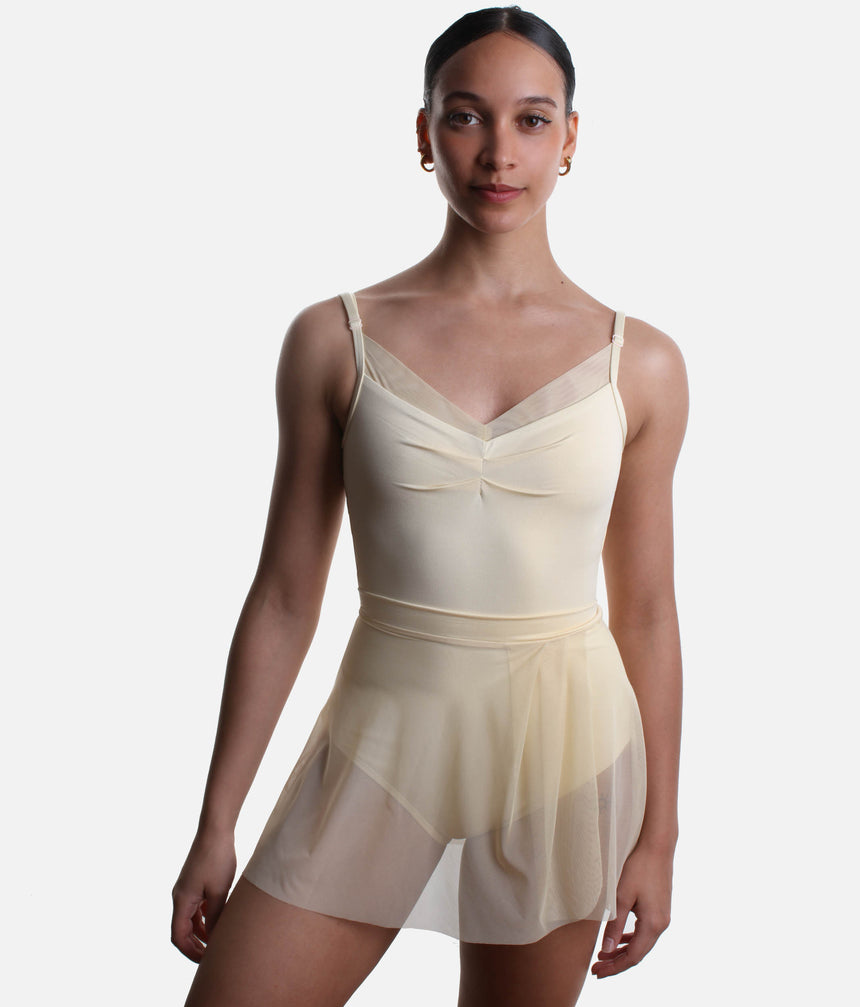 Faux Wrap Pull-on Skirt, Sheer SENTIMENTAL Skirt