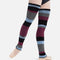Striped Knit Ballet Legwarmers, Thigh High Dance Warm-Up Essentials - 2023