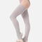 Long Stirrup Legwarmers, Bamboo Natural Fibers - 2041