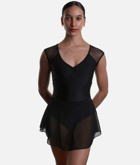 Pull-On Tulle Ballet Skirt, Elegant Dancewear Essential - SD2217