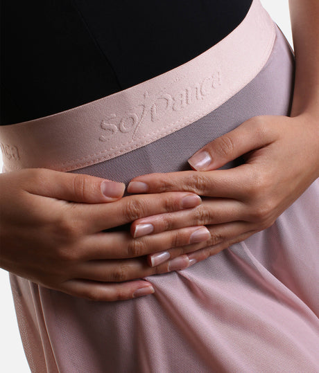 Classic Pull-On Ballet Skirt with Elastic Waistband - SD2307