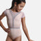 Girls Cap Sleeve Dance Leotard, Low Back - L2669