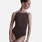 Fina Sleeveless Leotard with Lace Back and Round Neckline, Open Back Dancewear - 31707