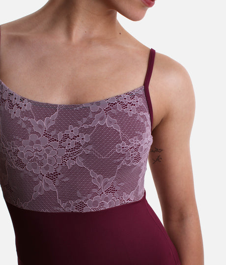 HALEY Lace Camisole Leotard, Lightweight, Quick-Dry Essential - 31727