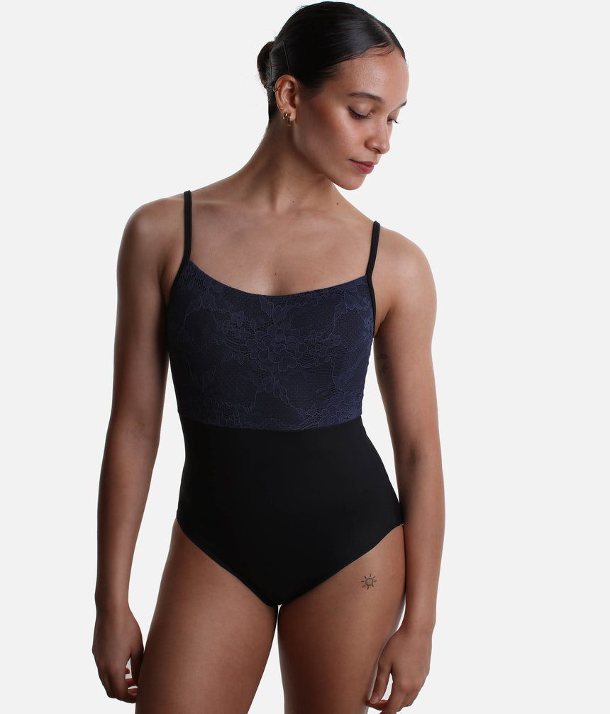 HALEY Lace Camisole Leotard, Lightweight, Quick-Dry Essential - 31727
