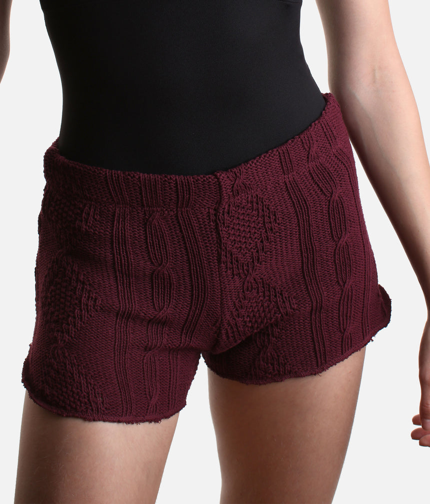 Intermezzo Ippolita High-Waisted Knit Ballet Shorts • 5577
