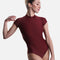 High Neck Dance Leotard, Open Back - 633
