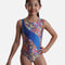 Tank Gymnastics Leotard, Fun Print - 7888