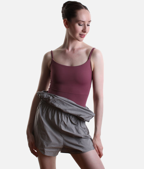 Bullet Pointe Pull-On Micro Romper • Lightweight Ballet Warm-Up
