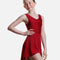 Wrapover Poly Crepe Skirt - ISKIRTS