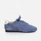 LOWERS Blue Leather Dance Trainers • Indoor & Outdoor