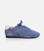 LOWERS Blue Leather Dance Trainers • Indoor & Outdoor
