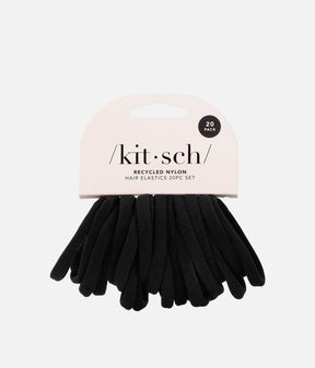 Recycled Nylon HAIR ELASTICS for All Hair Types - Soft, Strong & Stylish