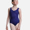 Girls Sleeveless Leotard With Fixed Ruche - ELIZABETH