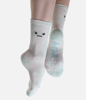 Angry Face Mid-Calf Socks – Comfort with a Side of Sass